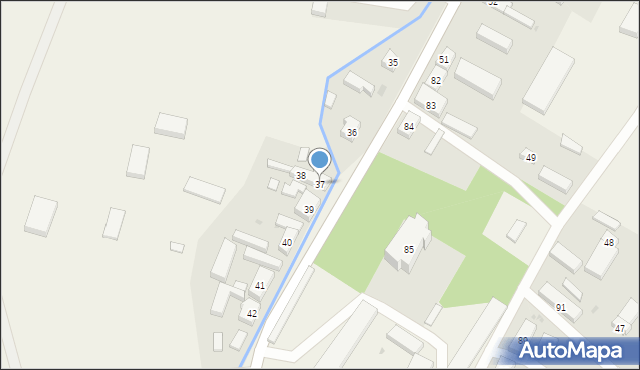 Nowa Wieś, Nowa Wieś, 37, mapa Nowa Wieś