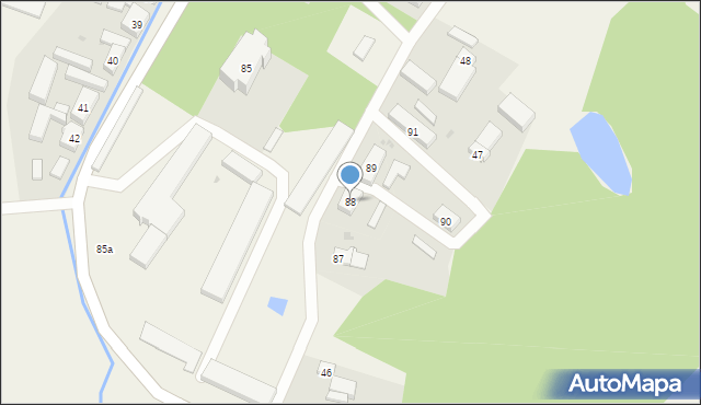 Nowa Wieś, Nowa Wieś, 88, mapa Nowa Wieś