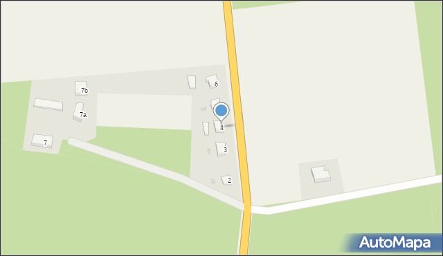 Nowa Wieś, Nowa Wieś, 4, mapa Nowa Wieś