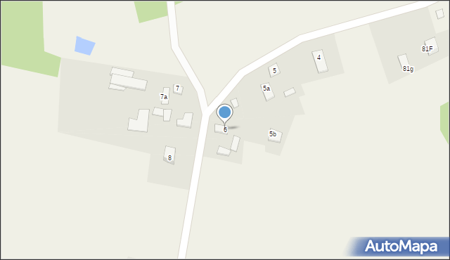 Nowa Wieś, Nowa Wieś, 6, mapa Nowa Wieś