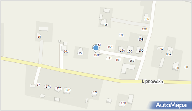 Nowa Wieś, Nowa Wieś, 15H, mapa Nowa Wieś