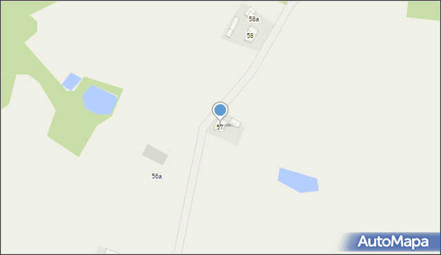 Nowa Wieś, Nowa Wieś, 57, mapa Nowa Wieś