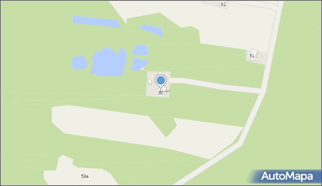 Nowa Wieś, Nowa Wieś, 60, mapa Nowa Wieś