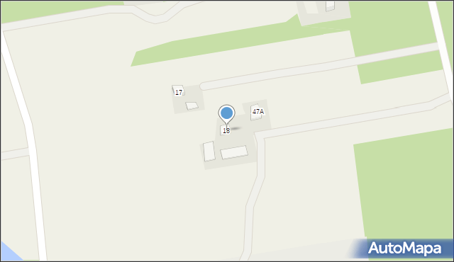 Nowa Wieś, Nowa Wieś, 18, mapa Nowa Wieś