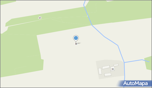 Nowa Wieś, Nowa Wieś, 38, mapa Nowa Wieś