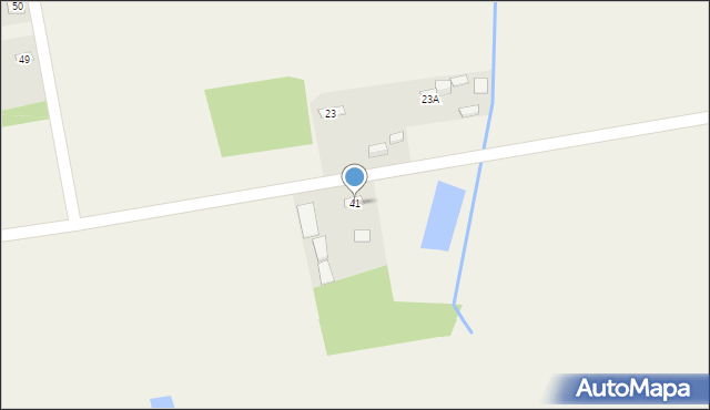 Nowa Wieś, Nowa Wieś, 41, mapa Nowa Wieś