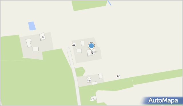 Nowa Wieś, Nowa Wieś, 45, mapa Nowa Wieś