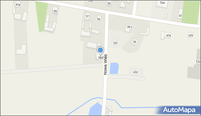 Nowa Wieś, Nowa Wieś, 56a, mapa Nowa Wieś