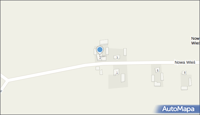 Nowa Wieś, Nowa Wieś, 2, mapa Nowa Wieś