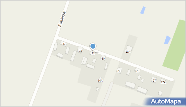 Nowa Wieś, Nowa Wieś, 31, mapa Nowa Wieś