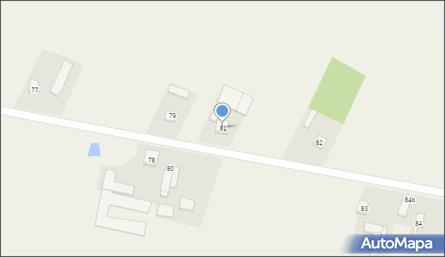 Nowa Wieś, Nowa Wieś, 81, mapa Nowa Wieś