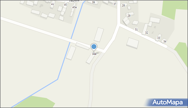 Nowa Wieś Głubczycka, Nowa Wieś Głubczycka, 34a, mapa Nowa Wieś Głubczycka