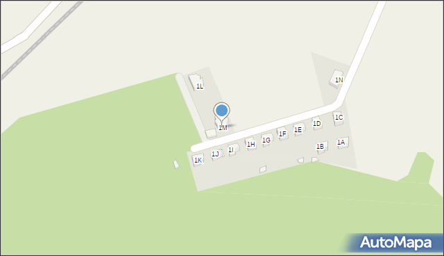 Nowa Wieś Grodziska, Nowa Wieś Grodziska, 1M, mapa Nowa Wieś Grodziska