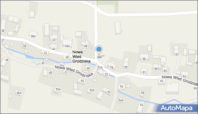 Nowa Wieś Grodziska, Nowa Wieś Grodziska, 48A, mapa Nowa Wieś Grodziska