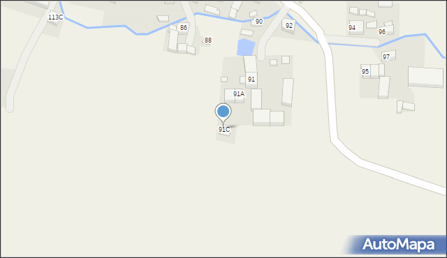 Nowa Wieś Grodziska, Nowa Wieś Grodziska, 91C, mapa Nowa Wieś Grodziska