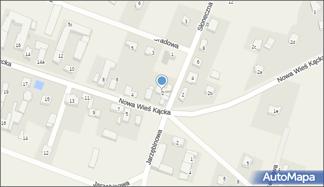 Nowa Wieś Kącka, Nowa Wieś Kącka, 2, mapa Nowa Wieś Kącka