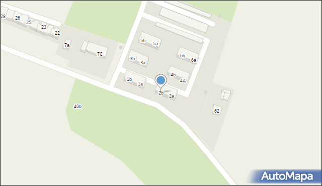 Nowa Wieś Legnicka, Nowa Wieś Legnicka, 2b, mapa Nowa Wieś Legnicka