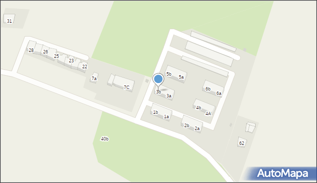 Nowa Wieś Legnicka, Nowa Wieś Legnicka, 3b, mapa Nowa Wieś Legnicka