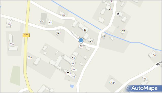 Nowa Wieś Legnicka, Nowa Wieś Legnicka, 51, mapa Nowa Wieś Legnicka