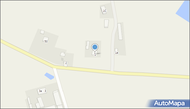 Nowa Wieś Mała, Nowa Wieś Mała, 1, mapa Nowa Wieś Mała
