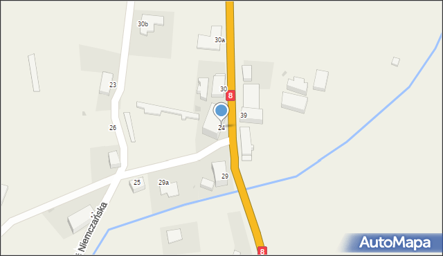 Nowa Wieś Niemczańska, Nowa Wieś Niemczańska, 24, mapa Nowa Wieś Niemczańska