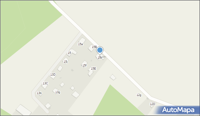 Nowa Wieś Ostródzka, Nowa Wieś Ostródzka, 15c, mapa Nowa Wieś Ostródzka