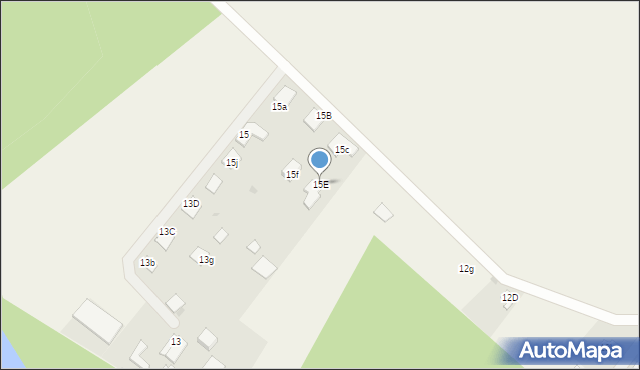 Nowa Wieś Ostródzka, Nowa Wieś Ostródzka, 15E, mapa Nowa Wieś Ostródzka