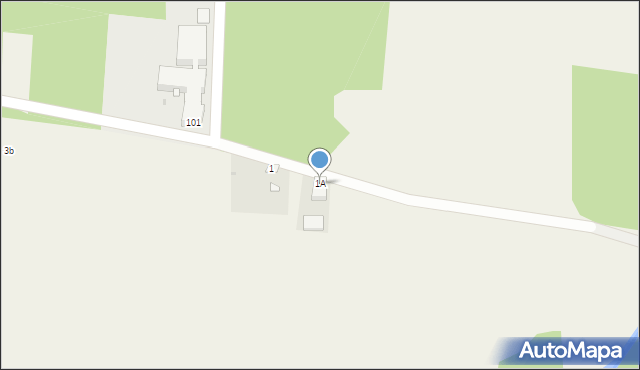 Nowa Wieś-Śladów, Nowa Wieś-Śladów, 1A, mapa Nowa Wieś-Śladów