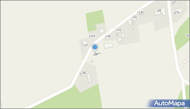 Nowa Wieś Ujska, Nowa Wieś Ujska, 136, mapa Nowa Wieś Ujska