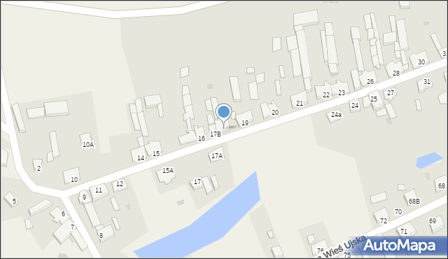 Nowa Wieś Ujska, Nowa Wieś Ujska, 18, mapa Nowa Wieś Ujska