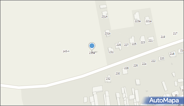 Nowa Wieś Ujska, Nowa Wieś Ujska, 235a, mapa Nowa Wieś Ujska