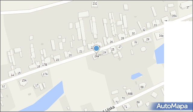 Nowa Wieś Ujska, Nowa Wieś Ujska, 24a, mapa Nowa Wieś Ujska