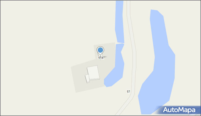 Nowa Wieś Ujska, Nowa Wieś Ujska, 57A, mapa Nowa Wieś Ujska