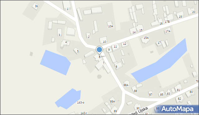Nowa Wieś Ujska, Nowa Wieś Ujska, 6, mapa Nowa Wieś Ujska