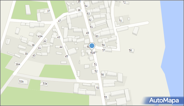 Nowa Wieś Zbąska, Nowa Wieś Zbąska, 51A, mapa Nowa Wieś Zbąska