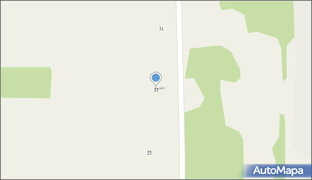 Nowa Wioska, Nowa Wioska, 33, mapa Nowa Wioska