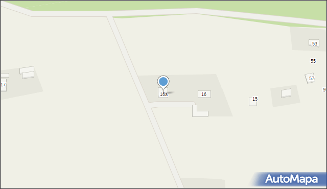 Nowa Wioska, Nowa Wioska, 16a, mapa Nowa Wioska