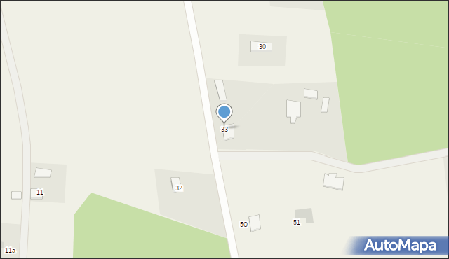 Nowa Wioska, Nowa Wioska, 33, mapa Nowa Wioska