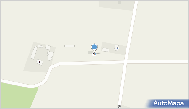 Nowa Wioska, Nowa Wioska, 5d, mapa Nowa Wioska