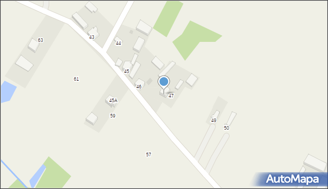 Nowa Wojska, Nowa Wojska, 48, mapa Nowa Wojska