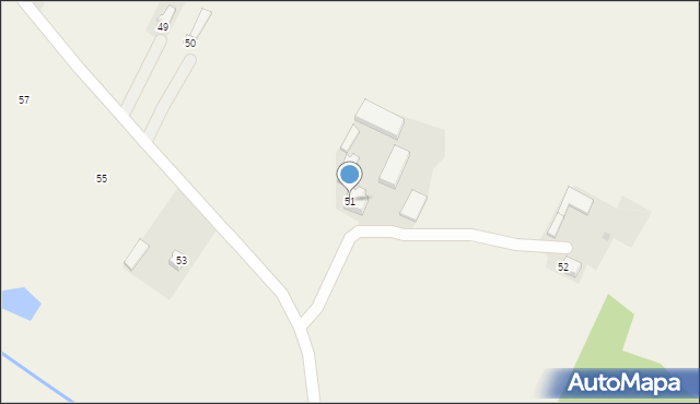 Nowa Wojska, Nowa Wojska, 51, mapa Nowa Wojska