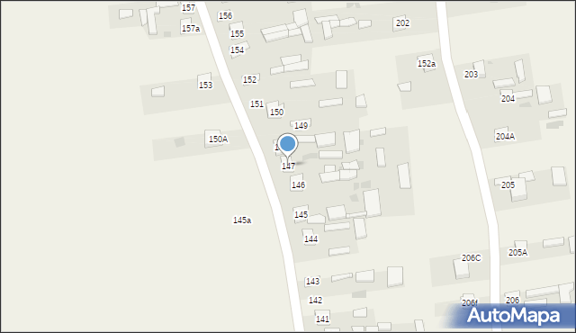 Nowa Wola, Nowa Wola, 147, mapa Nowa Wola