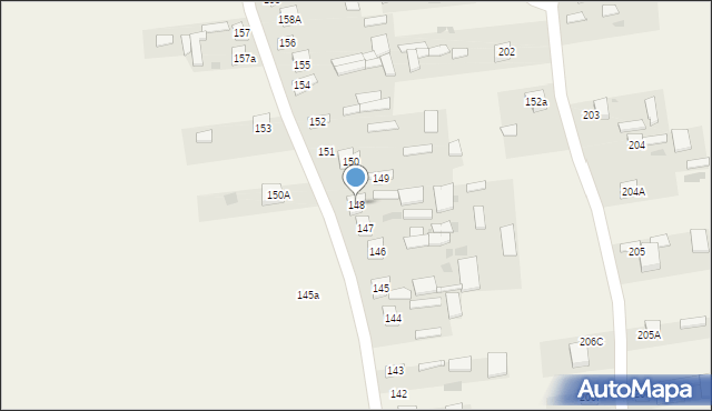 Nowa Wola, Nowa Wola, 148, mapa Nowa Wola