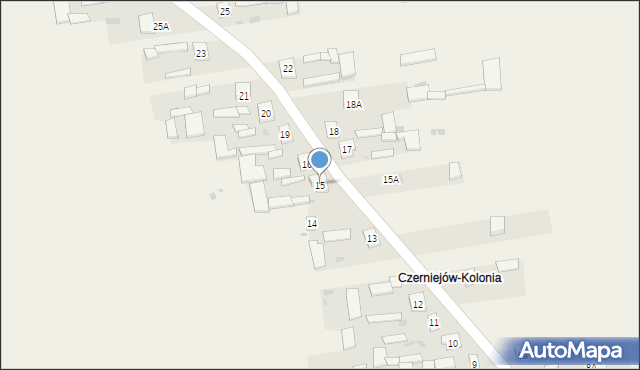 Nowa Wola, Nowa Wola, 15, mapa Nowa Wola