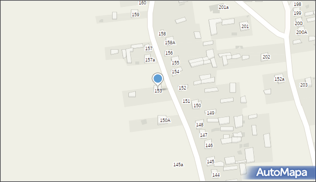 Nowa Wola, Nowa Wola, 153, mapa Nowa Wola