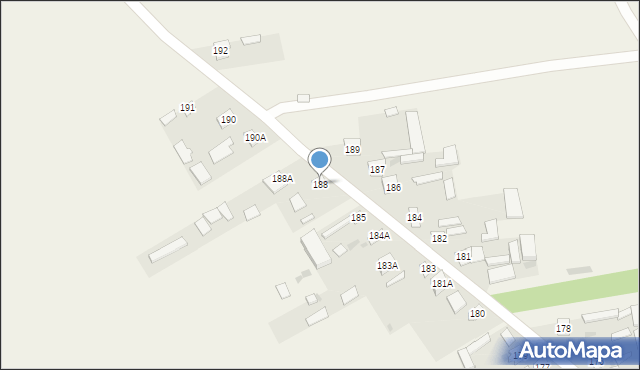 Nowa Wola, Nowa Wola, 188, mapa Nowa Wola