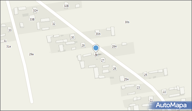 Nowa Wola, Nowa Wola, 28, mapa Nowa Wola