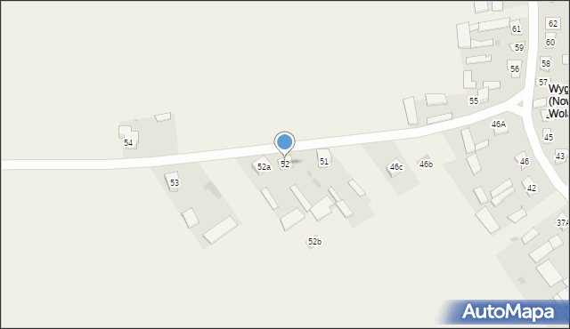 Nowa Wola, Nowa Wola, 52, mapa Nowa Wola