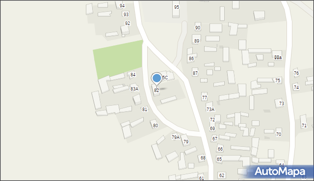 Nowa Wola, Nowa Wola, 82, mapa Nowa Wola