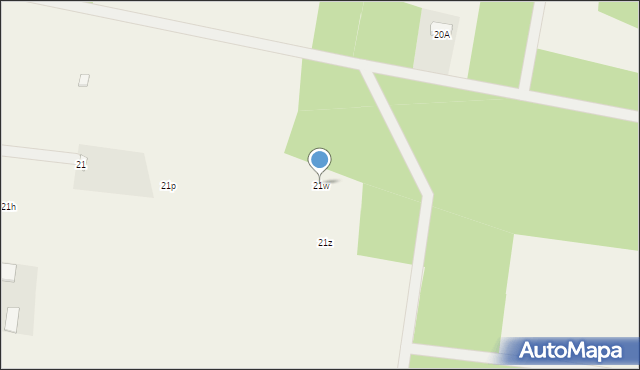 Nowa Wola, Nowa Wola, 21w, mapa Nowa Wola